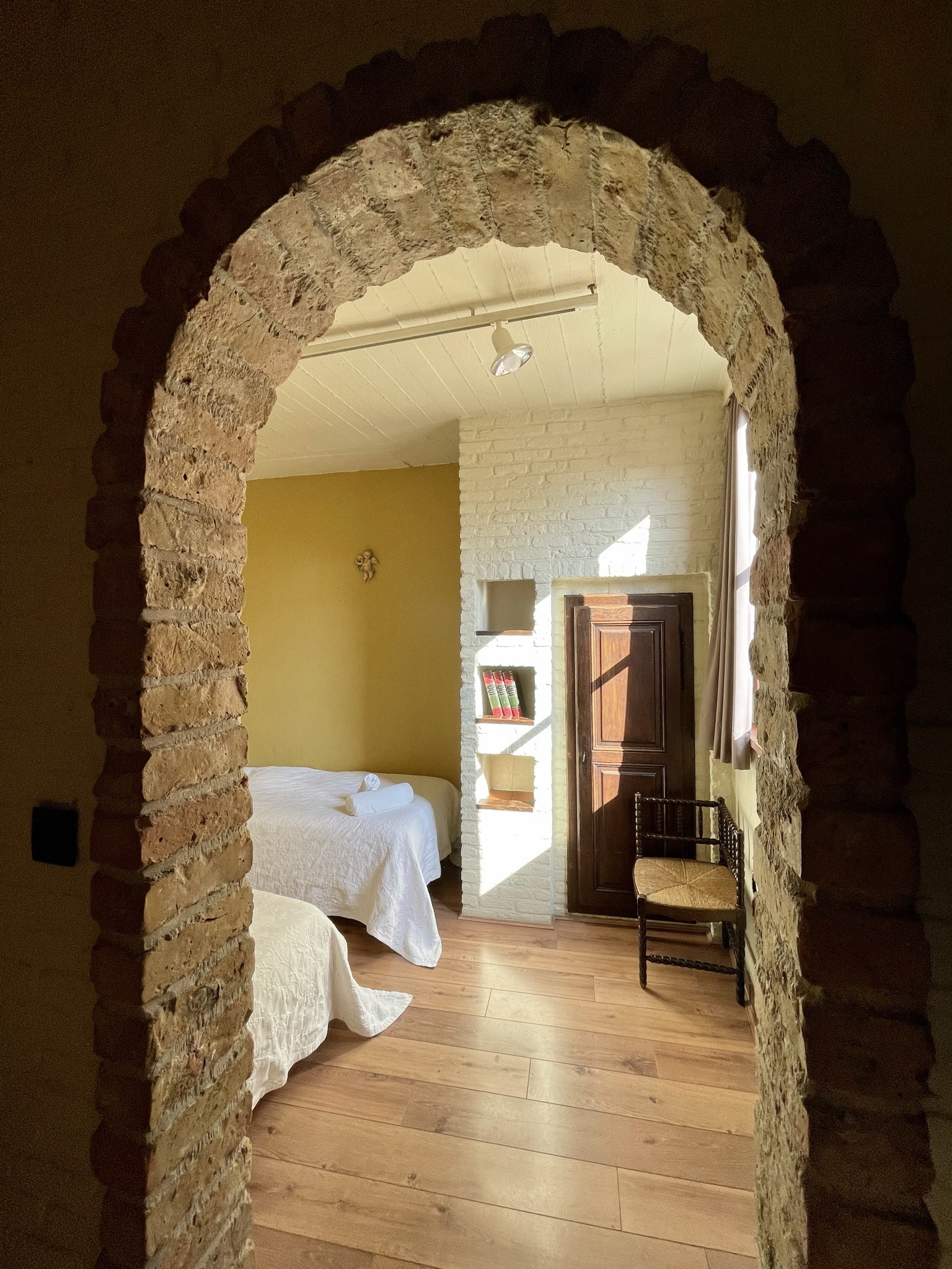 First floor apartment bedroom