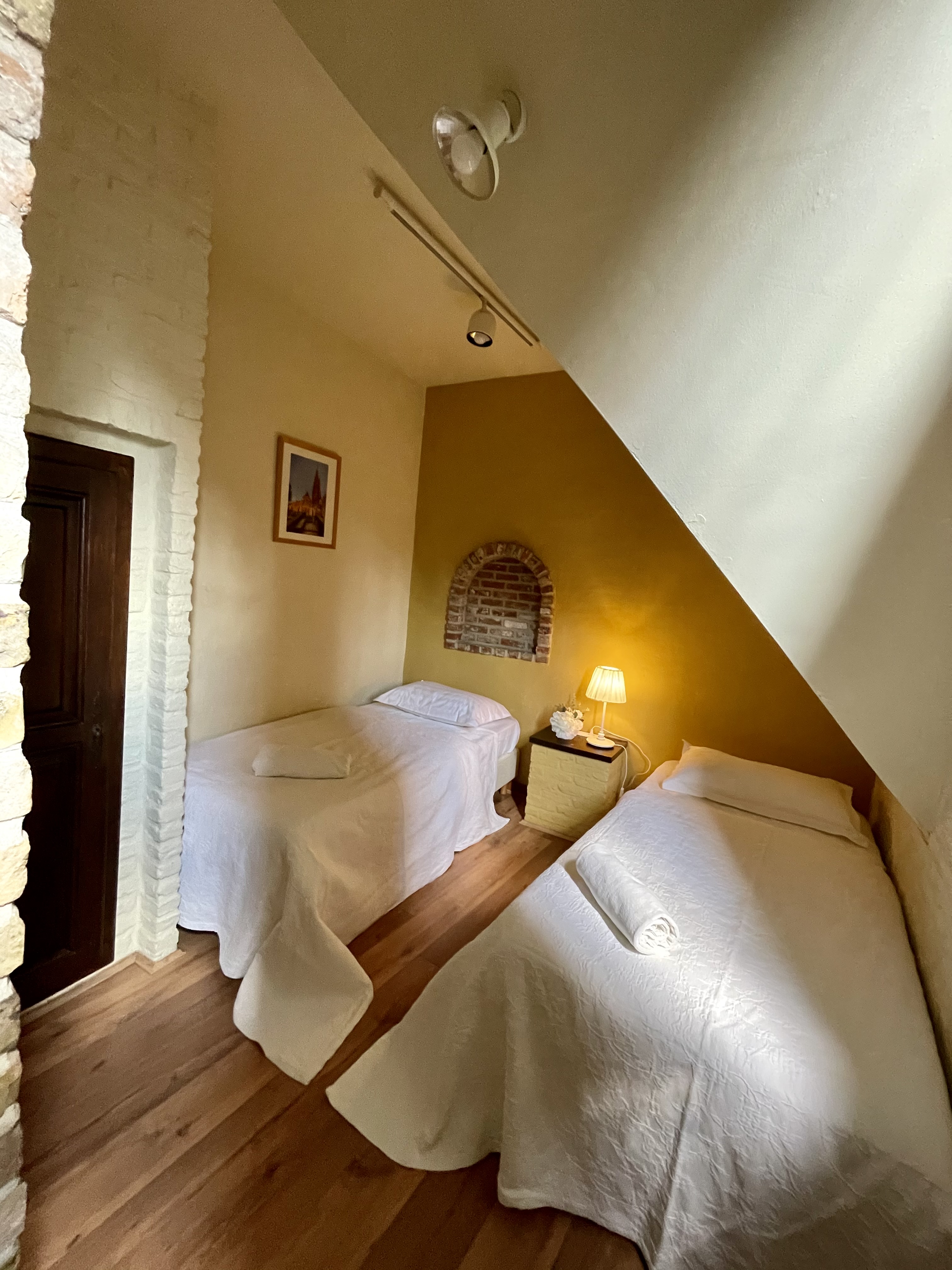 Second floor apartment bedroom